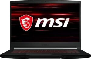 MSI GF63 - Portátil delgado para juegos, 15.6 pulgadas FHD