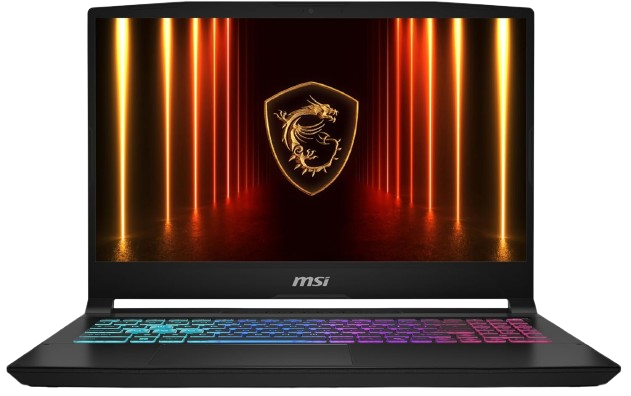 laptop gamer con teclado RGB